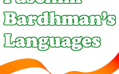 Languages of Paschim Bardhman