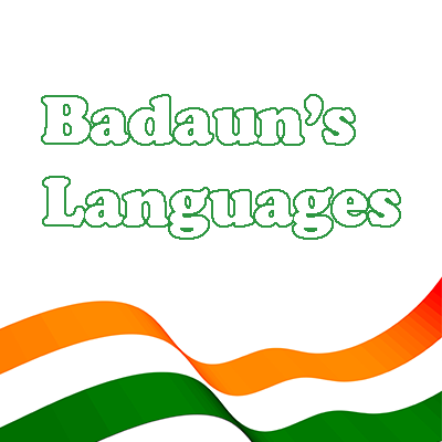 Languages of Badaun